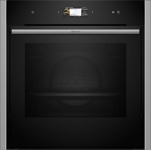 Neff B64VS71N0 - N 90, Einbau-Backofen mit Dampfunterstützung, 60 x 60 cm, Edelstahl